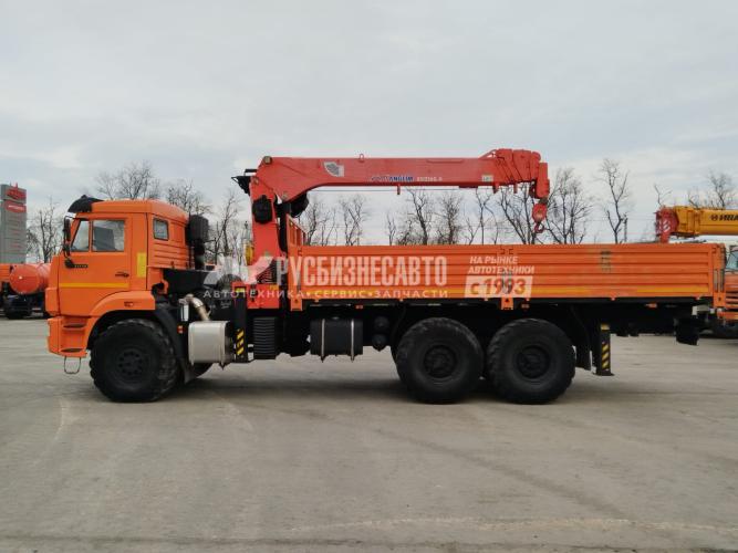 Купить КМУ Камаз 43118 (6х6) + KANGLIM KS1256 GII б/у (2022 г.в., 25 749 км., 1 549 м/ч) (6113) в компании Русбизнесавто - изображение 7