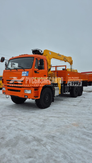 Купить КМУ КАМАЗ 43118-73094-50 (Евро-5) + SOOSAN SCS746L верх.упр.+борт сталь 6.2м. (без спалки) в компании Русбизнесавто - изображение 9