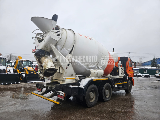 Купить Автобетоносмеситель 5814Z9 на шасси КАМАЗ 6520 6х4 б/у (2022 г., 4 256 км., 137 м.ч.)(1064) в компании Русбизнесавто - изображение 3