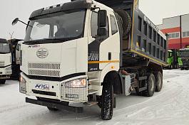 Самосвал FAW J6 (6x6) б/у (2022 г.в., 34 962 км) (7515)