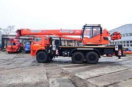 КС 55713-5К-5В автокран 25т.(КАМАЗ-43118) ОВАЛОИД