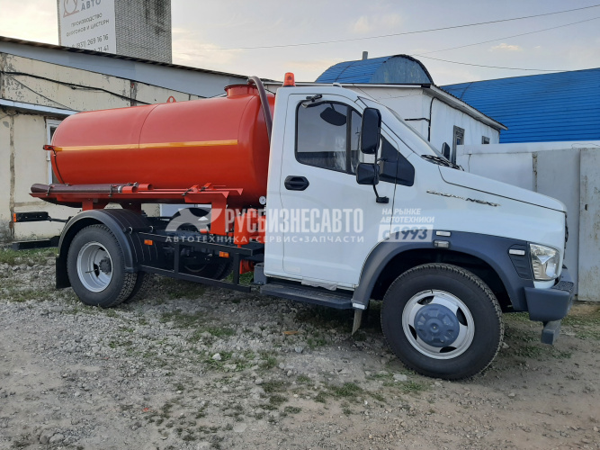 Купить МВ-4 вакуумная машина АЦВ-4-ГАЗ C41R13, объем 4,3м3, насос КО-505 (по птс 2790E-18)  в компании Русбизнесавто - изображение 5