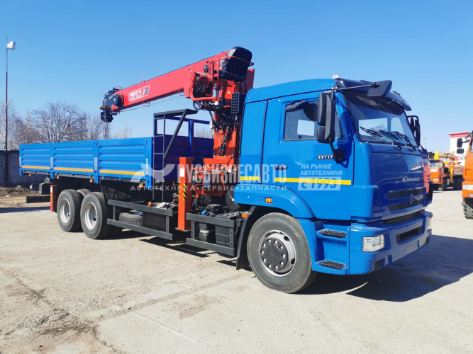 Купить КМУ КАМАЗ 65117-3010-48 (Евро-5) + HORYONG HRS216 верх.упр. + борт сталь 6.8м. в компании Русбизнесавто - изображение 0