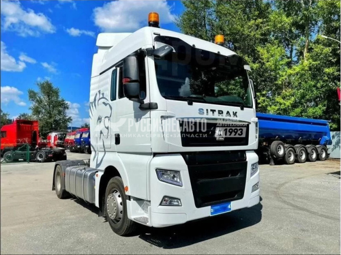 Купить Седельный тягач SITRAK C7H 4х2 АКПП б/у (2023г.в. 27 552 км.) (8757)- на гарантии в компании Русбизнесавто - изображение 1