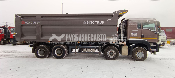 Купить Самосвал HOWO T5G 8x4 б/у (2024г., 113 017км.)(9152) в компании Русбизнесавто - изображение 3