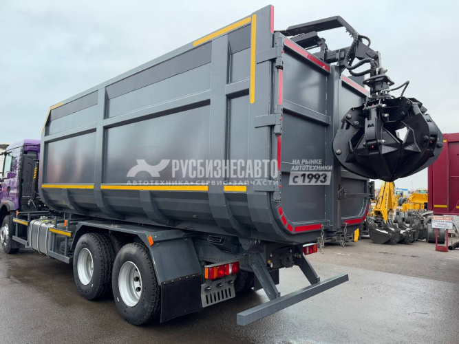 Купить КМУ Ломовоз HOWO T5G ZZ1257V534GE1 (6*4, 400л.с., кузов Half-Pipe 32 куб., Р97-04М, захват ГЛ-6М в компании Русбизнесавто - изображение 5