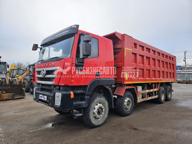 Купить Самосвал HONGYAN 908 (8x4)  б/у (2022 г. 47 876 км)(0393)Сбер комиссия  в компании Русбизнесавто - изображение 7