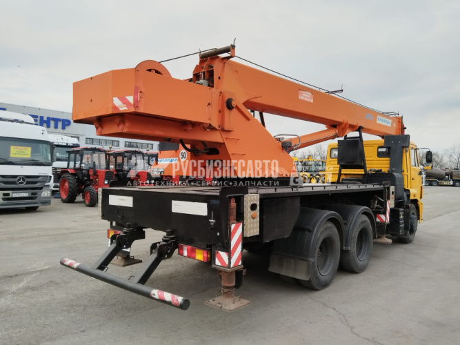 Купить Автокран Клинцы КС-55713-1К-1 шасси КАМАЗ 65115 6х4 б/у (2016г, 32 376 км)(5172) в компании Русбизнесавто - изображение 3