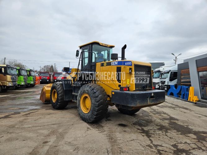 Купить Погрузчик фронтальный SEM 655D б/у (2021г., 2436 м.ч.) в компании Русбизнесавто - изображение 6
