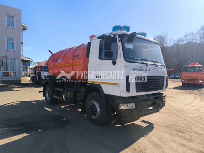 Купить КО-529-16 на шасси МАЗ 534025-585-013 вакуумная машина 11 м3 в компании Русбизнесавто - изображение 0
