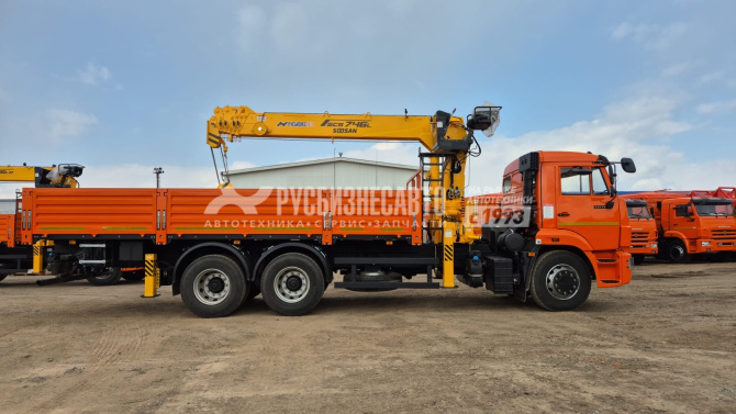 Купить КМУ КАМАЗ 65115-606058-48 (Евро-5) + SOOSAN SCS746L верх.упр. + борт сталь 6,6м. в компании Русбизнесавто - изображение 7