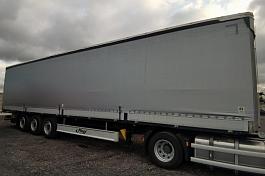 FLIEGL SDS 350,ПОЛУПРИЦЕП (штора, борт, ворота,коники) 92 м3, CCУ 1150, L=13,6м. б/у (2023г.)(3925)