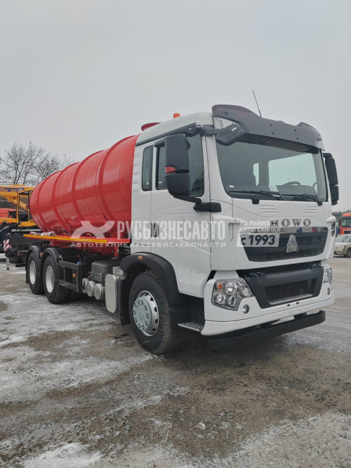 Купить МВ-17 HOWO T5G (6х4, шасси 4000) (вакуумная машина, 17 м3, насос КО-510, СПЕКТР) в компании Русбизнесавто - изображение 10