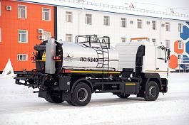 Автогудронатор ДС-5340 на шасси МАЗ-5340 (точн.доз+авт.горелка+удлинитель розлива)