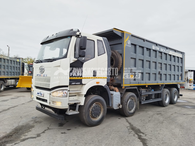 Купить Самосвал FAW J6 (8x4) б/у (2023 г.в., 63 117 км.)(2927), новые шины в компании Русбизнесавто - изображение 0