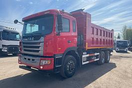 Самосвал JAC N350 6х4 б/у (2022 г.в., 50 410 км)(5572)новая резина