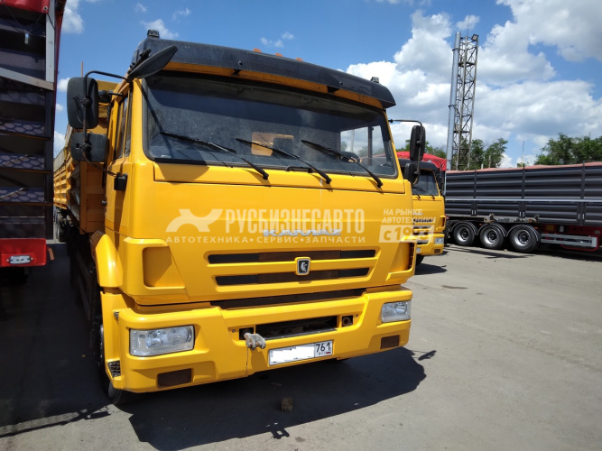 Купить КАМАЗ 65115-50 самосвал-зерновоз б/у ( 2019 г.в.,150 000 км.)-продается в сцепке с прицепом в компании Русбизнесавто - изображение 1