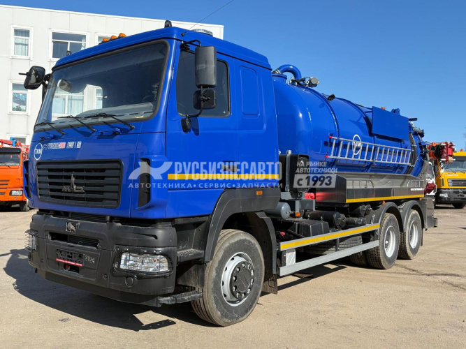 Купить ТКМ-630 (илосос МАЗ 6312С9-8575-012, 15м3+1,5м3 (ил/вода), насос 2600 м3/час, сист.гидроразмыва) в компании Русбизнесавто - изображение 17