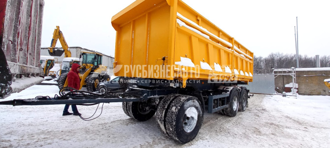 Купить Прицеп самосвальный МАЗ 856102-020 трехосный 20 тн. б/у (2017г.в.) в компании Русбизнесавто - изображение 3