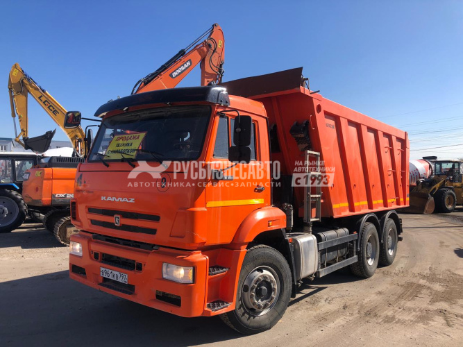 Купить КАМАЗ 6520-53 самосвал б/у (2021 г., 46 700 км.) (0760) в компании Русбизнесавто - изображение 0