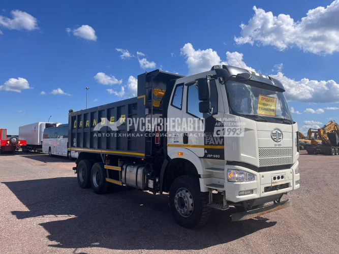 Купить Самосвал FAW J6 (6x4) б/у (2023 г. 35 400 км.) (0025) в компании Русбизнесавто - изображение 2