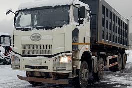 Самосвал FAW J6 (8x4) б/у (2023 г.в. 54948 км.)(9874) - Сбер комиссия