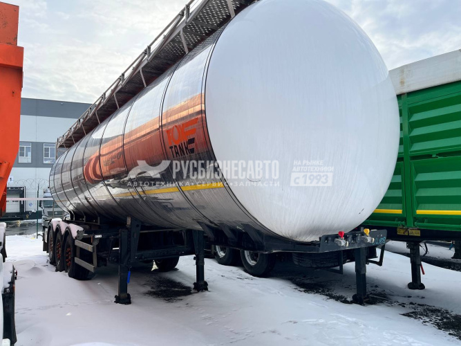 Купить Полуприцеп-цистерна пищевая 24 м3 Foxtank  966612  б/у 2023 г.в.,(0288)-Сбер комиссия в компании Русбизнесавто - изображение 0