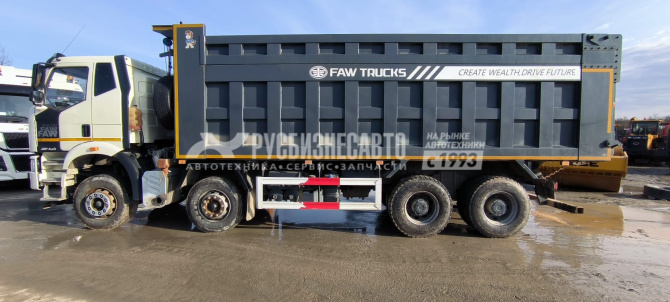 Купить Самосвал FAW J6 (8x4) б/у (2022 г.в., 28 770 км.) ...8906 в компании Русбизнесавто - изображение 3