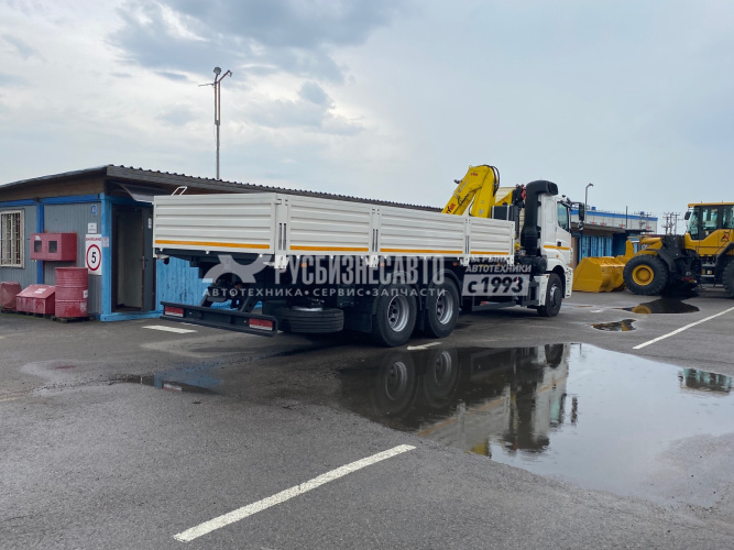 Купить КМУ КАМАЗ 65207-1002-87 (Евро-5) + HYVA HB230 E2 нижн.упр. + борт сталь 6,8м. в компании Русбизнесавто - изображение 1