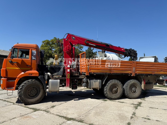 Купить КМУ Камаз 43118 (6х6)(Евро 5) + Horyong HRS216 б/у (2023 г.в., 22 437 км.) (0592) в компании Русбизнесавто - изображение 2