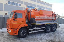 ТКМ-620 (илосос, КАМАЗ-65115, 10+1,5 м3, насос JUROP PVT-280 1850м3/час, сист. гидроразмыва)