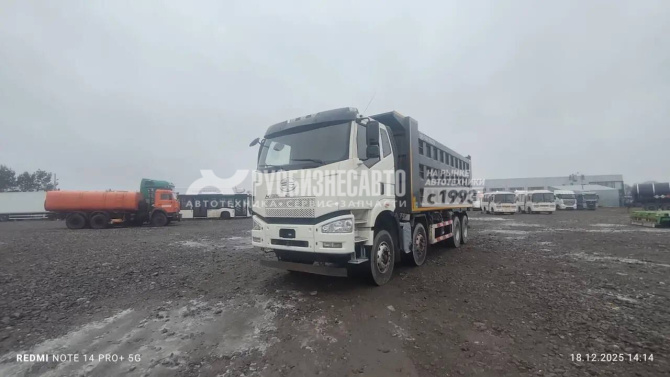 Купить Самосвал FAW J6 (8х4) б/у (2023 г., 26 756 км) (0538) Сбер комиссия в компании Русбизнесавто - изображение 2