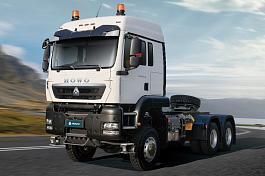 Тягач HOWO T5G 6x6 ( ZZ4407V395GE1 ) / без АДР с КОМ / 14.00R20 односкат