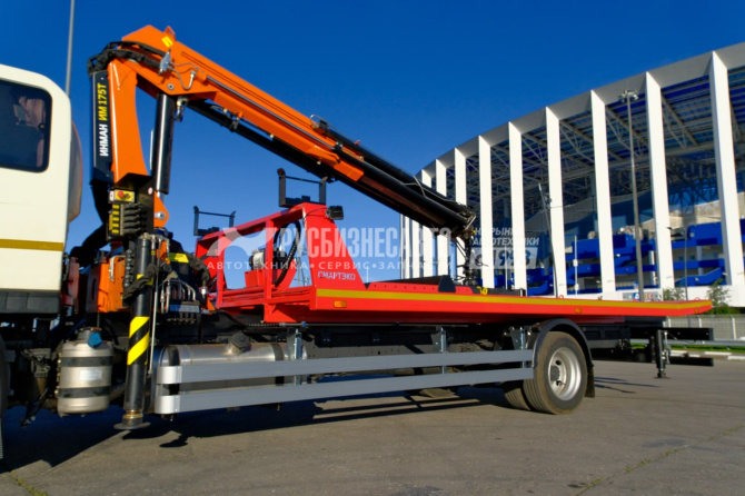 Купить Эвакуатор сдвижной на базе шасси FAW Tiger 6G 12т + КМУ ИНМАН 175Т  в компании Русбизнесавто - изображение 5