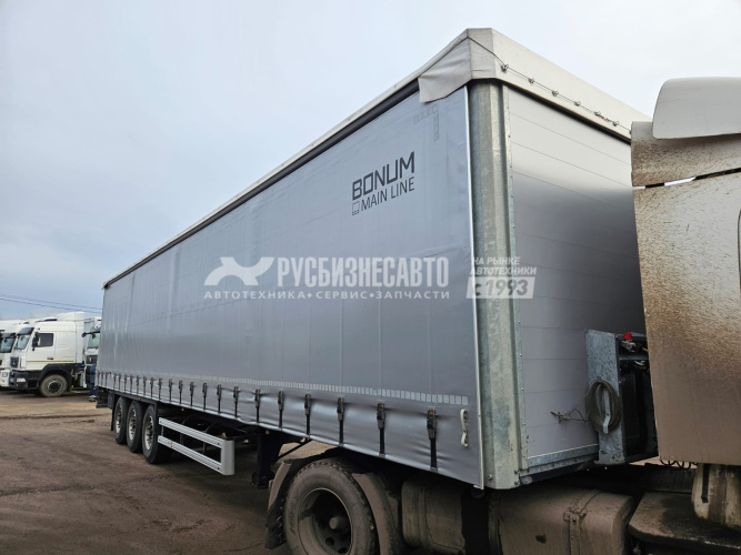 Купить BONUM 914296-04  ПОЛУПРИЦЕП б/у (штора, ворота)(2023 г.)(0709) в компании Русбизнесавто - изображение 0