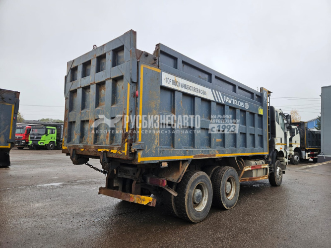 Купить Самосвал FAW J6 6x4 б/у (2022 г.в.,17 593 км.)(0532)Сбер комиссия - продан. в компании Русбизнесавто - изображение 3