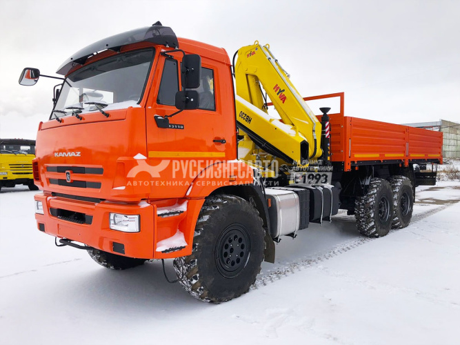 Купить КМУ КАМАЗ 43118-73094-50 (Евро-5) + Hyva HB230 E2 нижн.упр.+борт сталь 6.2м. (без спальника) КЦК в компании Русбизнесавто - изображение 1