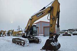 Экскаватор гусеничный SANY SY330H б/у (2022 г.в. 2612 м/ч)(9838)Сбер комиссия-Бронь CБер.