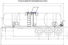 Стеклопластиковая емкость 1800-20-ХТО-2.2 (20 м3, ДОПОГ, химические вещества)