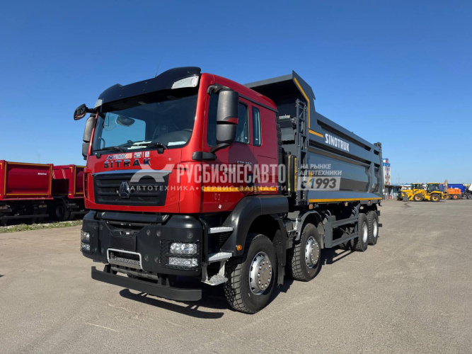 Купить Самосвал SITRAK C7H 8x4 ( ZZ3316V386ME ) / 7.1*2.3*1.5+0.3 / 24-29 м3 / наклон / МКПП без ретард в компании Русбизнесавто - изображение 0