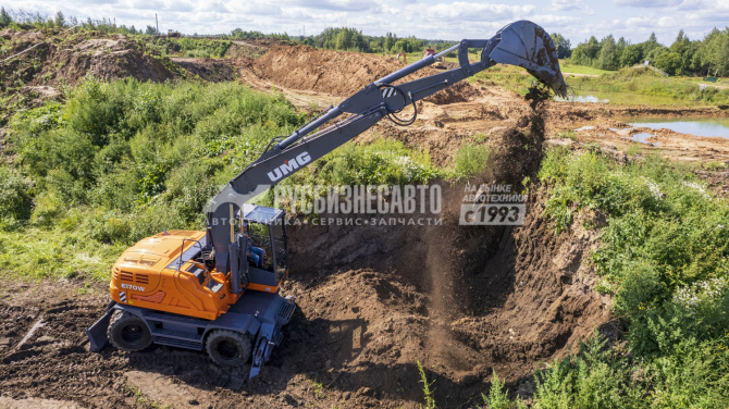 Купить Экскаватор колесный UMG E170W в компании Русбизнесавто - изображение 2