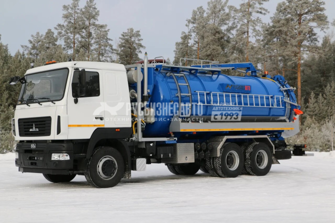 Купить МВС-18+2 ГЕРКУЛЕС (ЗИМА) на шасси МАЗ-6312С9-8525-012 илососная Е-5  в компании Русбизнесавто - изображение 1