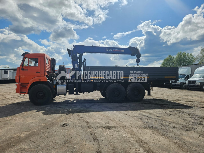 Купить КМУ КАМАЗ 43118 (6х6) + DONG YANG SS1956 б/у (2022г., 28 213 км., 3091 м.ч.) (8080) в компании Русбизнесавто - изображение 11