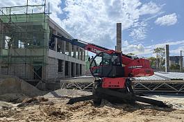 Телескопический погрузчик LGMG HR2150 (с люлькой)