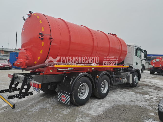 Купить МВ-17 HOWO T5G (6х4, шасси 4000) (вакуумная машина, 17 м3, насос КО-510, СПЕКТР) в компании Русбизнесавто - изображение 3