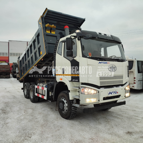 Купить Самосвал FAW J6 (6x6) б/у (2022 г.в., 5267 км) (7529) в компании Русбизнесавто - изображение 25