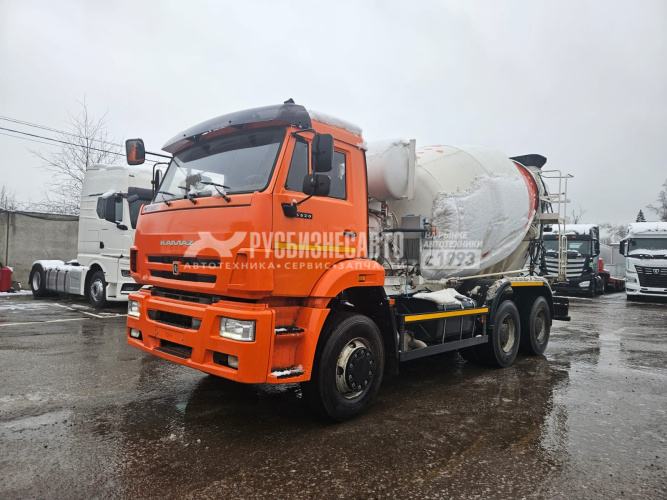 Купить Автобетоносмеситель 5814Z9 на шасси КАМАЗ 6520 6х4 б/у (2022 г., 4 256 км., 137 м.ч.)(1064) в компании Русбизнесавто - изображение 7