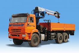 КМУ КАМАЗ 43118-23011-50 (Евро-5) + КМУ Галич КМУ-150 + борт сталь 6,2м. (без спальника)