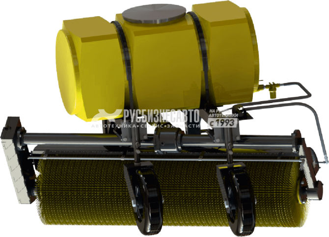 Купить Щетка МК-3 (МКЗЛ)- с баком для воды (бак 500л, на базе МК-2, усиленные колеса) в компании Русбизнесавто - изображение 0