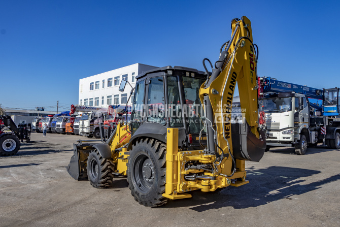 Купить Экскаватор-погрузчик New Holland B110C Performance (рычаги сзади, PowerShuttle, Италия) в компании Русбизнесавто - изображение 2